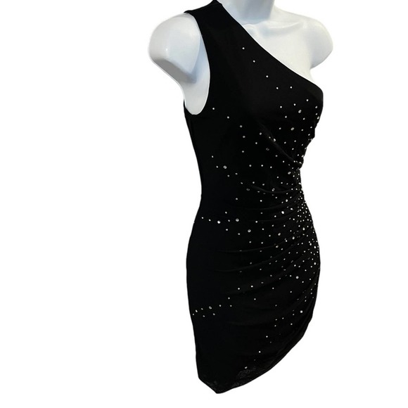 NBD Mila Embellished Mini Dress in Black Small - Picture 6 of 13